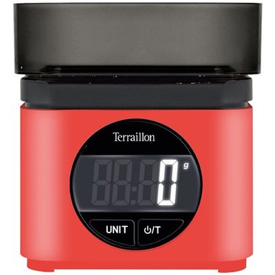TERRAILLON - Balance de cuisine Rouge - BA22 Mythique