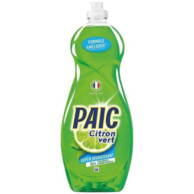 PAIC - Liquide vaisselle Paic citron vert 750ml