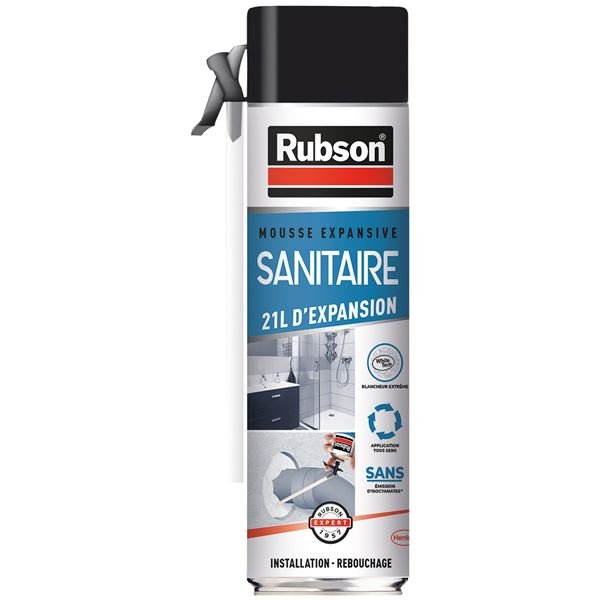 RUBSON - Mousse expansive sanitaire 21l rubson 500ml