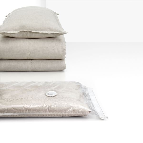 RAYEN - Sac de rangement textiles sous vide 80 x 100cm