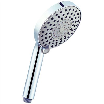 DISFLEX - Douchette 5 jets chromée d 120mm picots anticalcaire zatrix