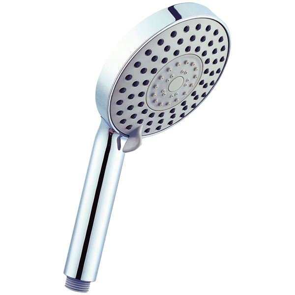 DISFLEX - Douchette 5 jets chromée d 120mm picots anticalcaire zatrix