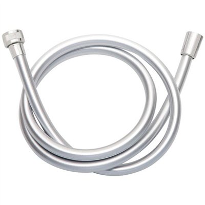 DISFLEX - Flexible douche univ. pvc blanc silverflex 1.50m