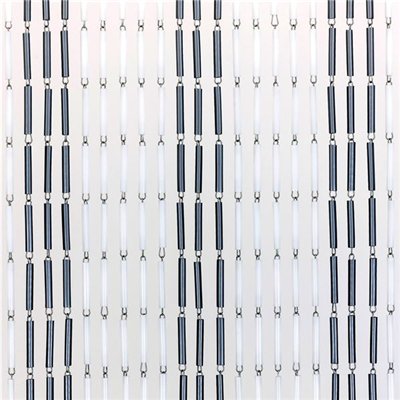 MOREL - Rideau de porte bâtonnets BBP Valmaris 90x200cm