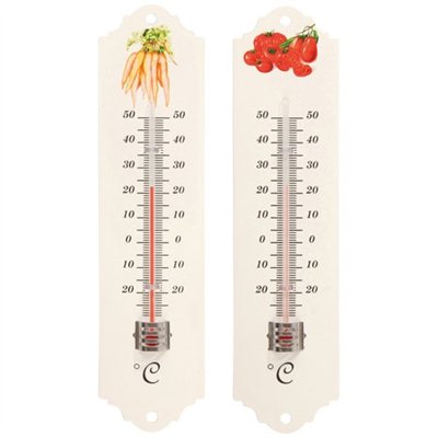 SPEAR & JACKSON - Thermomètre métal 20cm déco potager