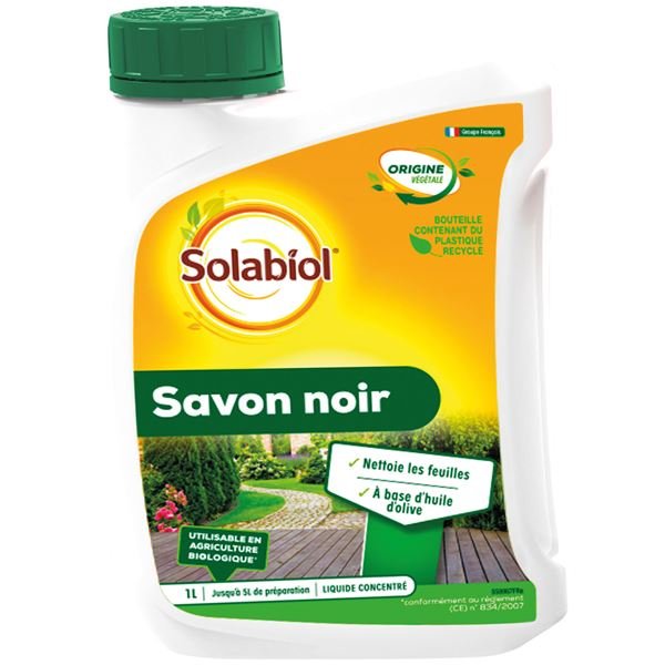 SOLABIOL - Savon noir concentré 1l sol