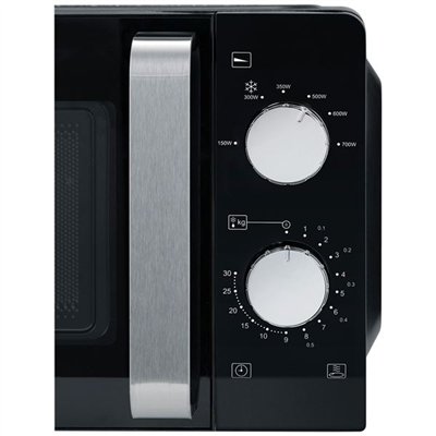 SEVERIN - Micro-ondes 17 L Noir & Argent - 7886