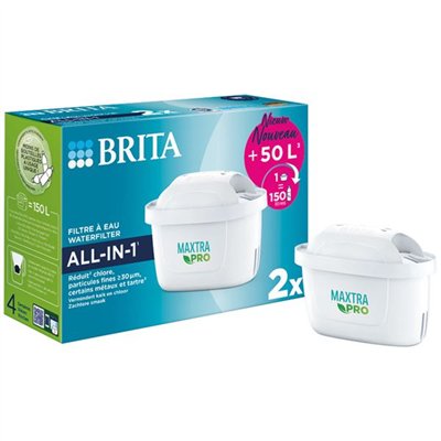 BRITA - Pack 2 cartouches - Maxtra Pro All-in-1
