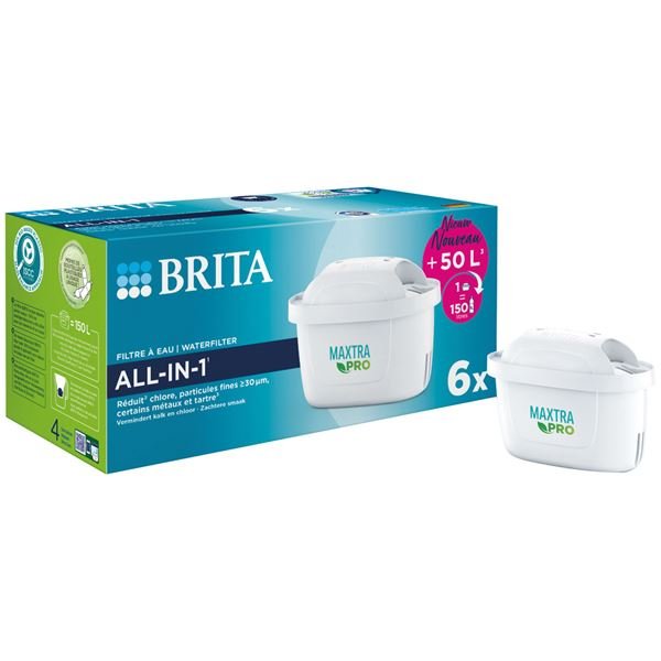 BRITA - Pack 6 cartouches - Maxtra Pro All-in-1