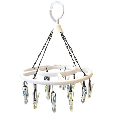 LAGUELLE - Sechoir à suspendre bimatière 16 pinces