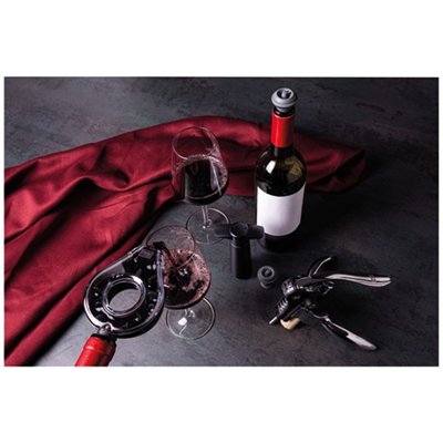 VACUVIN - Coffret 5 pièces - Wine Set Air Deluxe