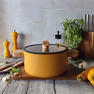 OGOLIVING - Faitout 24 cm Jaune - Ector