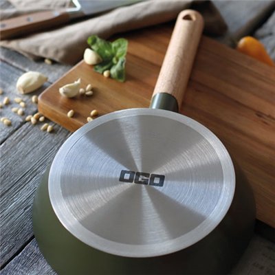 OGOLIVING - Poêle 24 cm Kaki - Ector