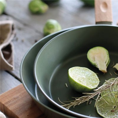 OGOLIVING - Poêle 28 cm Kaki - Ector