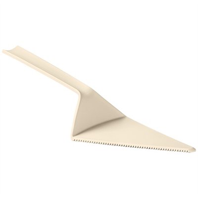 BLIM PLUS - Support à gâteaux 30 cm + cloche + pelle à tarte Crème - Paestum Agora