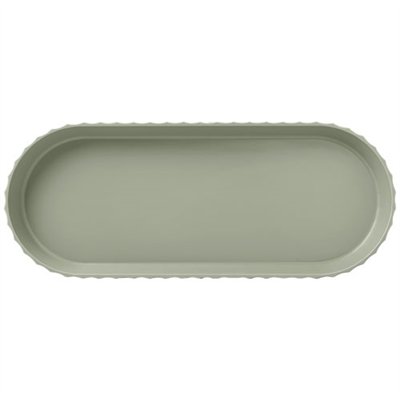 BLIM PLUS - Plat à cake 37 x 15 cm Kaki - Paestum Minerva