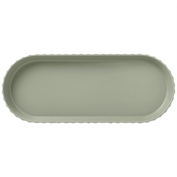 BLIM PLUS - Plat à cake 37 x 15 cm Kaki - Paestum Minerva
