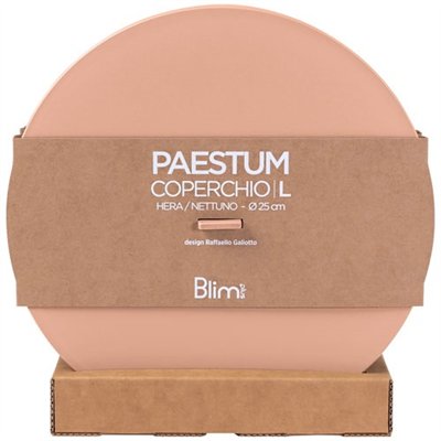 BLIM PLUS - Couvercle 25 cm Rose Sable - Paestum