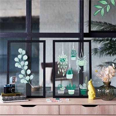 EDDING - Marqueur craie liquide blister de 2 or et argent