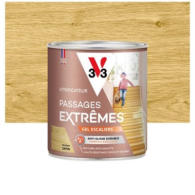 V33 - Vitrificateur passage extrême incolore satin 0.75l