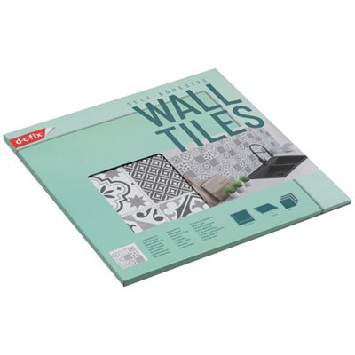 D-C-FIX - Dalle murale adhésive effet carreaux de ciment 30.5cm x 6