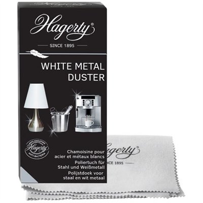 HAGERTY - Chiffon imprégné antibacterien pour acier et chrome