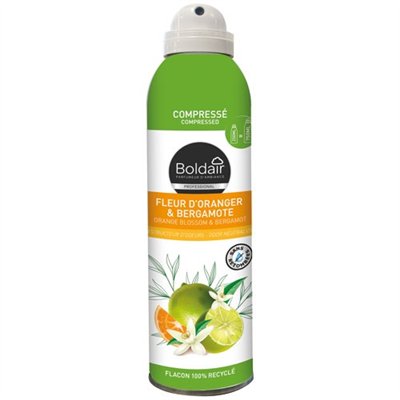 BOLDAIR - Boldair désodorisant fleur d'oranger et bergamote 250ml