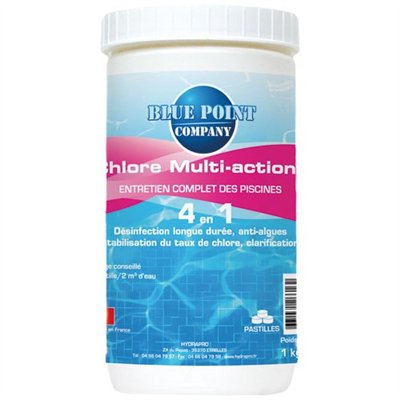 BLUE POINT COMPANY - Chlore multi actions pastilles 20g boite 1kg