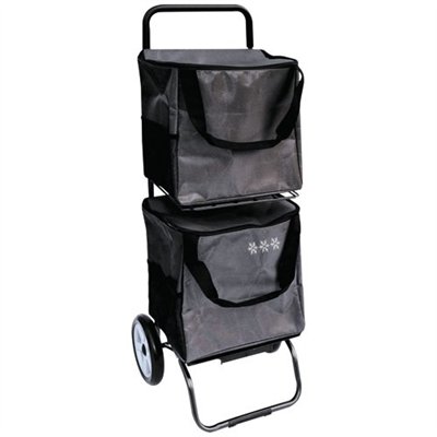 SIDEBAG - Poussette Modulobag 2 sacs amovibles, couleur anthracite.