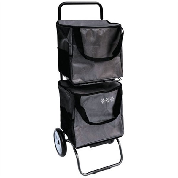 SIDEBAG - Poussette Modulobag 2 sacs amovibles, couleur anthracite.