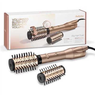 BABYLISS - Brosse soufflante rotative - Big Hair Dual - AS952E