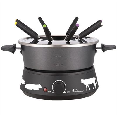 LITTLE BALANCE - Service à fondue Black - Meuuuh - 8690