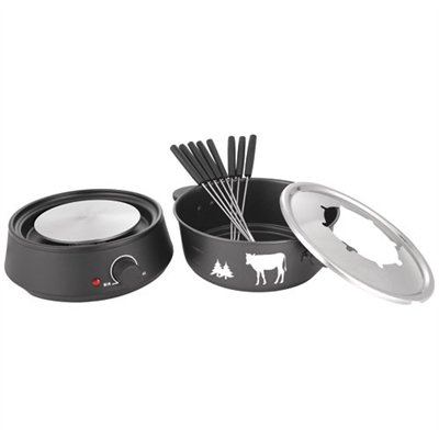 LITTLE BALANCE - Service à fondue Black - Meuuuh - 8690