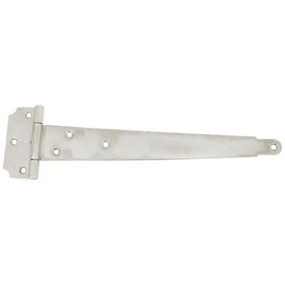 AFBAT - Penture anglaise épaisseur 20mm zingué blanc 15cm