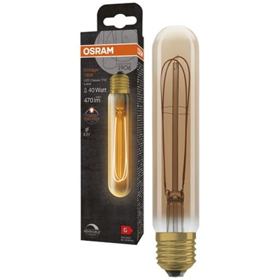 OSRAM - Ampoule LED classique Tube Or - Vintage 1906