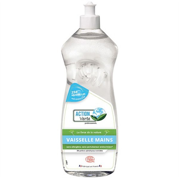 ACTION VERTE - Action verte liq.vaiss.main ecocert 1l