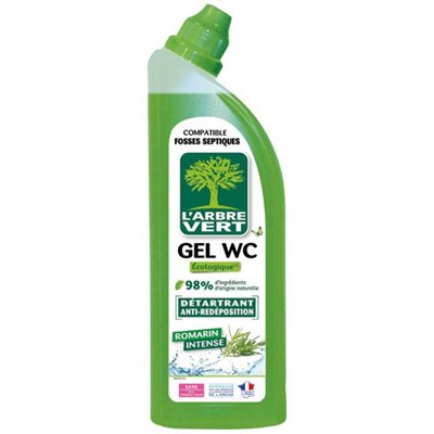 L'ARBRE VERT - Arbre vert gel wc détartrant au romarin 750 ml