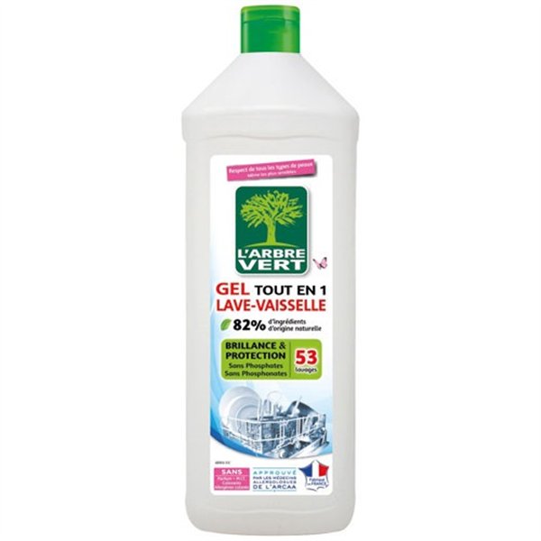 L'ARBRE VERT - l arbre vert gel lave vaisselle tout en un 901 ml