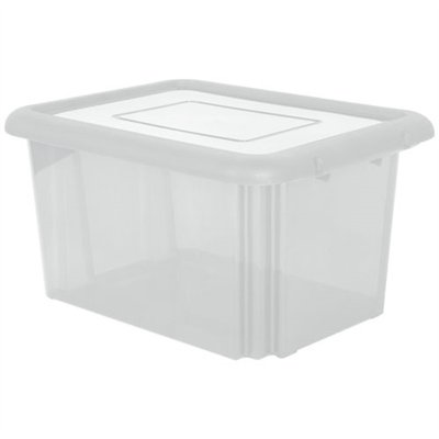 EDA - Boite de rangement Funny box 55l naturel
