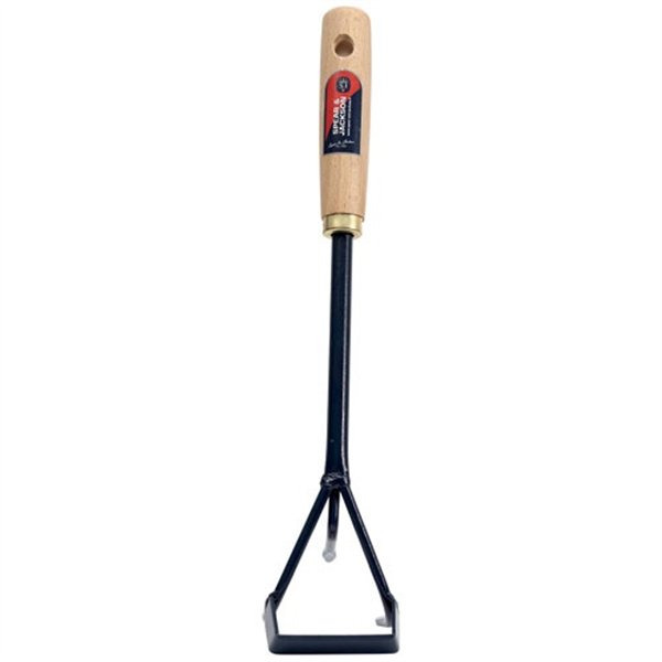 SPEAR & JACKSON - Griffe à fleurs manche bois avec grattoir