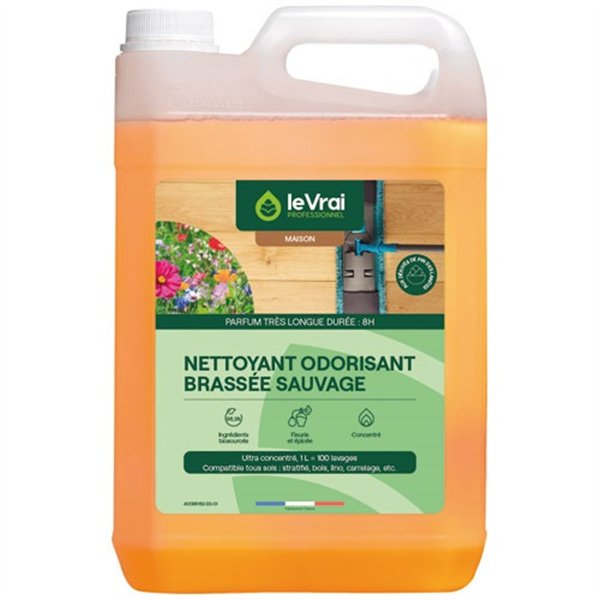 LE VRAI PRO MAISON - Nettoyant odorisant brassée sauvage 5L