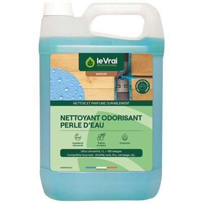 LE VRAI PRO MAISON - Nettoyant odorisant perle d'eau 5L