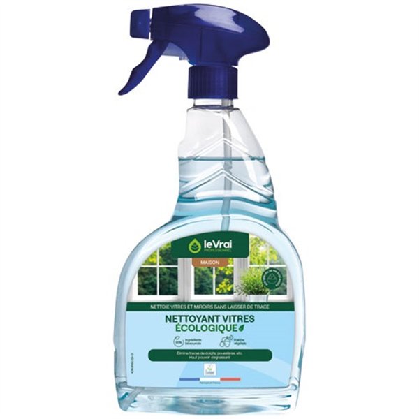 LE VRAI PRO MAISON - Nettoyant vitres écologique 750 ml