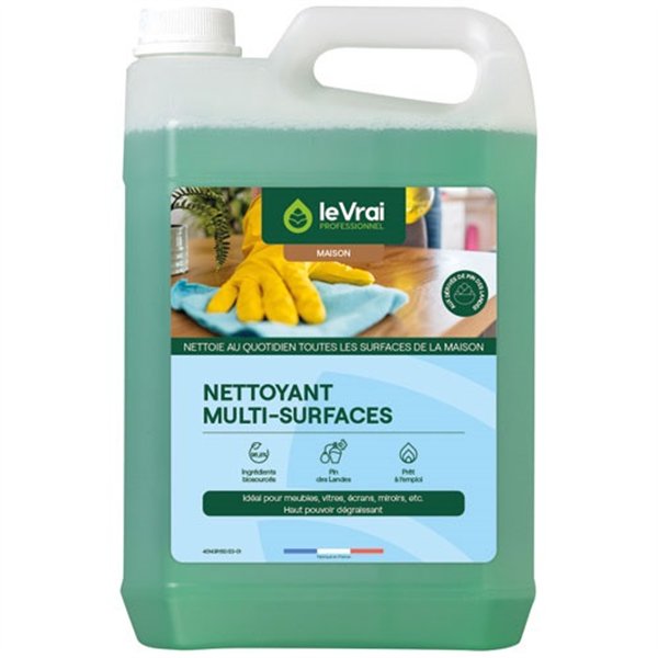 LE VRAI PRO MAISON - Nettoyant multisurfaces 5L