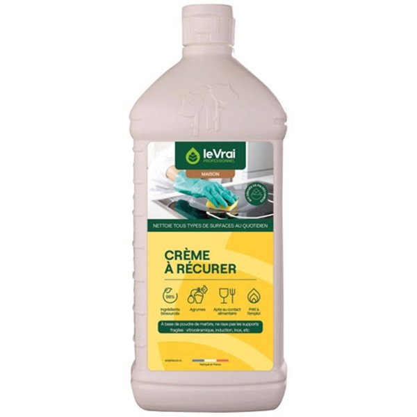 LE VRAI PRO MAISON - Crème à récurer 1L