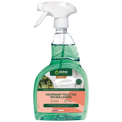 LE VRAI PRO MAISON - Odorisant toilettes pin des landes 750ml