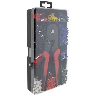 ZENITECH - Pince à sertir + lot de 1200 cosses