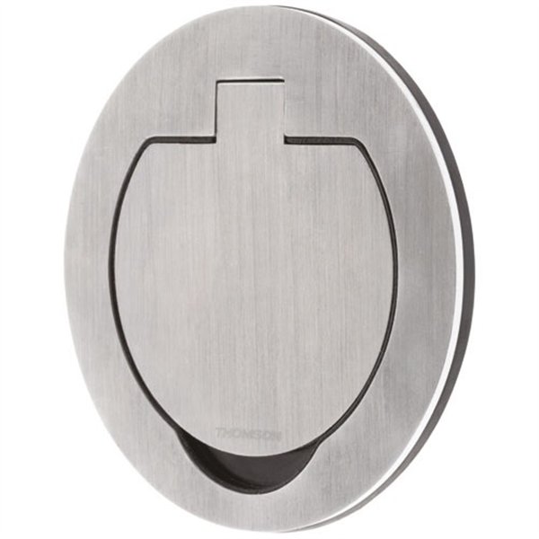 THOMSON - Prise ronde 16A 2p + t IP55 alu brossé