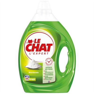 LE CHAT - Lessive liquide Le Chat expert bicarbonate 1.98L 44 lavages