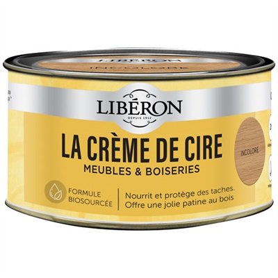 LIBERON - Crème de cire pâte incolore 0.25 l